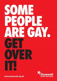some people are gay stonewall campaign
