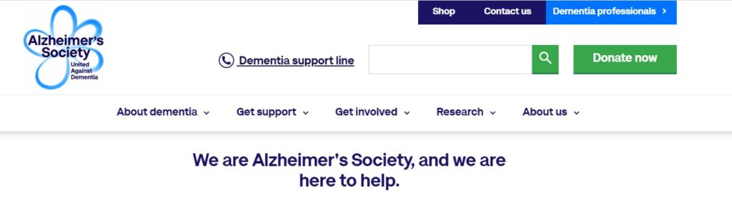 Alzheimer’s Society blog