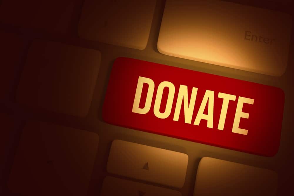 how to write a charity donation email