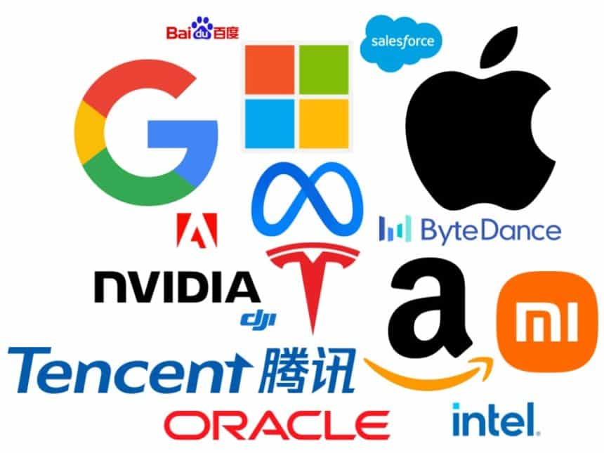 the biggest tech companies