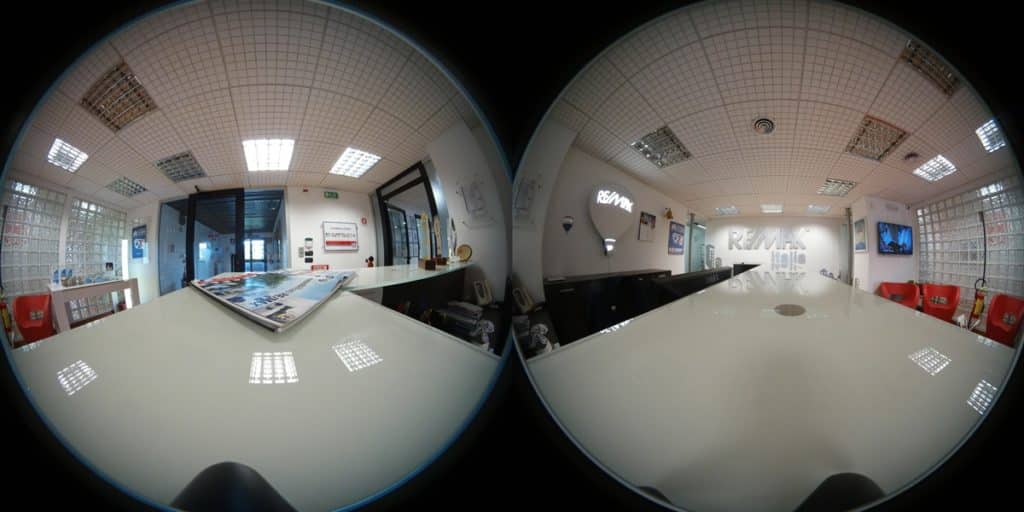 virtual reality office